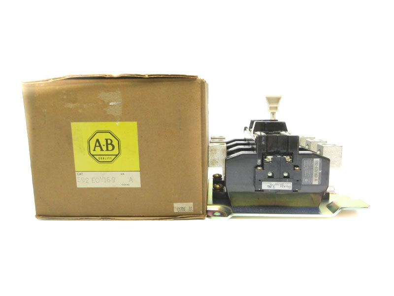 ALLEN BRADLEY 592-EOV169 SER. A 600V (BR/YL) NSMP