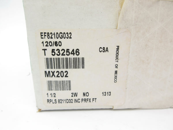 ASCO EF8210G032 120V 1-1/2" NSFS