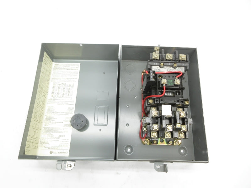 ALLEN BRADLEY 509-AAA SER. B 240V 18A UNMP
