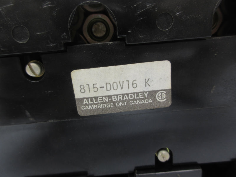 ALLEN BRADLEY 815-DOV16 SER. K NSNP