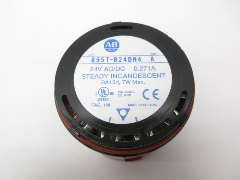 ALLEN BRADLEY 855T-B24DN4 SER. A 24VAC/DC 0.271A NSNP