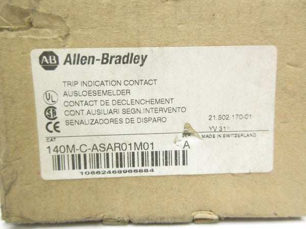 ALLEN BRADLEY 140M-C-ASAR01M01 SER. A 690V 10A (BR/WH) NSMP