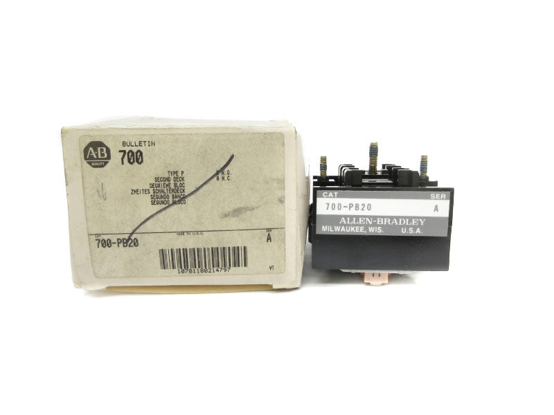 ALLEN BRADLEY 700-PB20 SER. A (WH) NSMP