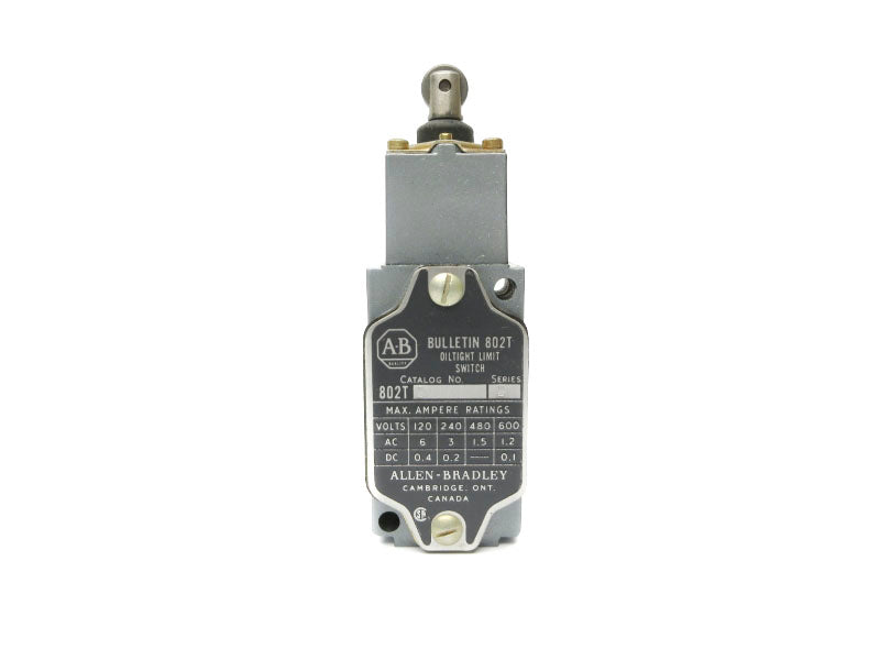 ALLEN BRADLEY 802T-D SER. D 600VAC 0.1A NSNP