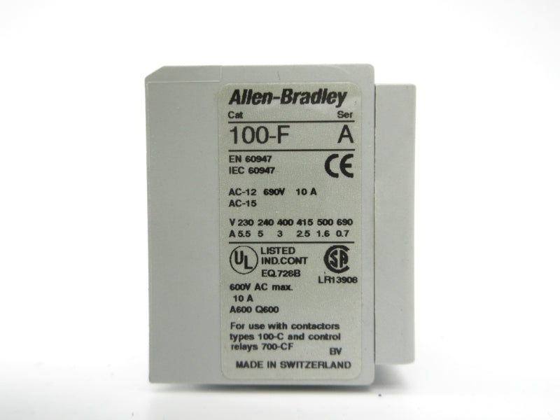 ALLEN BRADLEY 100-FC22 SER. A 690V 10A NSNP