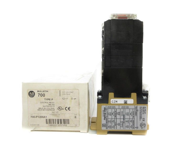 ALLEN BRADLEY 700-P1200A1 SER. E 120V 60A (WH) NSMP