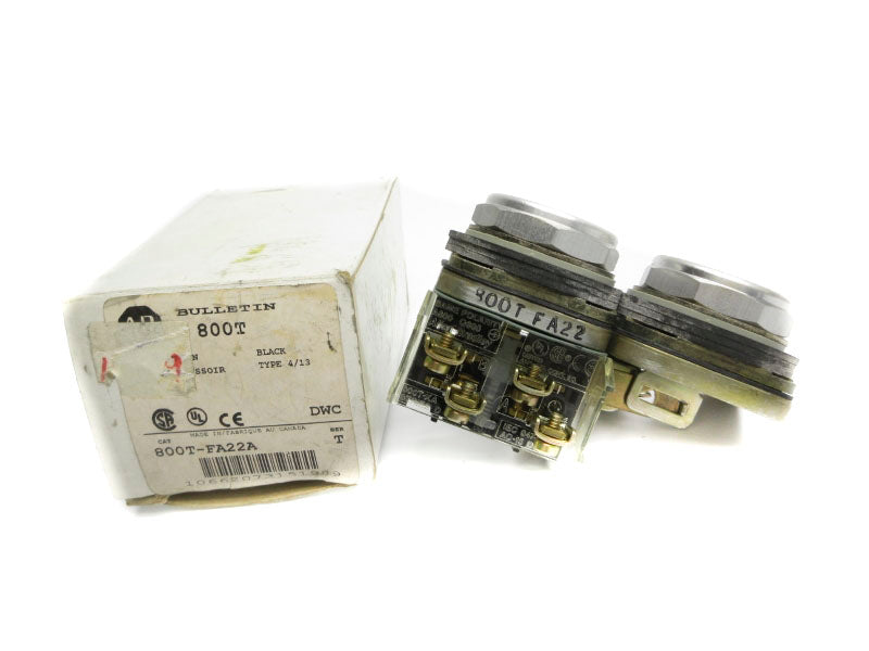 ALLEN BRADLEY 800T-FA22A SER. T (WH) NSMP