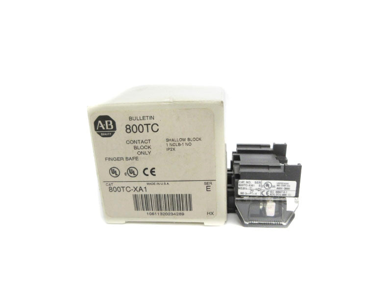 ALLEN BRADLEY 800TC-XA1 SER. E 600V (WH) NSMP