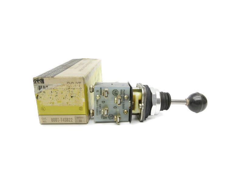 ALLEN BRADLEY 800T-T4SB22 SER. N (BK/YL) NSMP