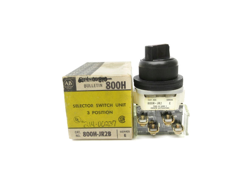 ALLEN BRADLEY 800H-JR2B SER. E (BK/YL) NSMP