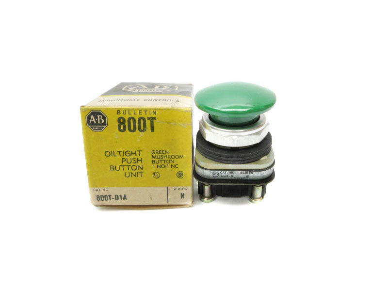 ALLEN BRADLEY 800T-D1A SER. N (BK/YL) NSMP