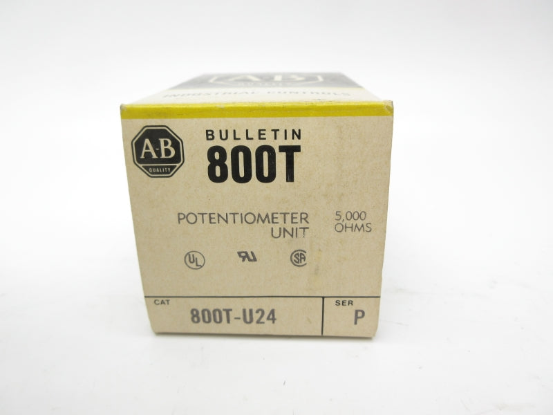ALLEN BRADLEY 800T-U24 SER. P (BK/YL) NSMP