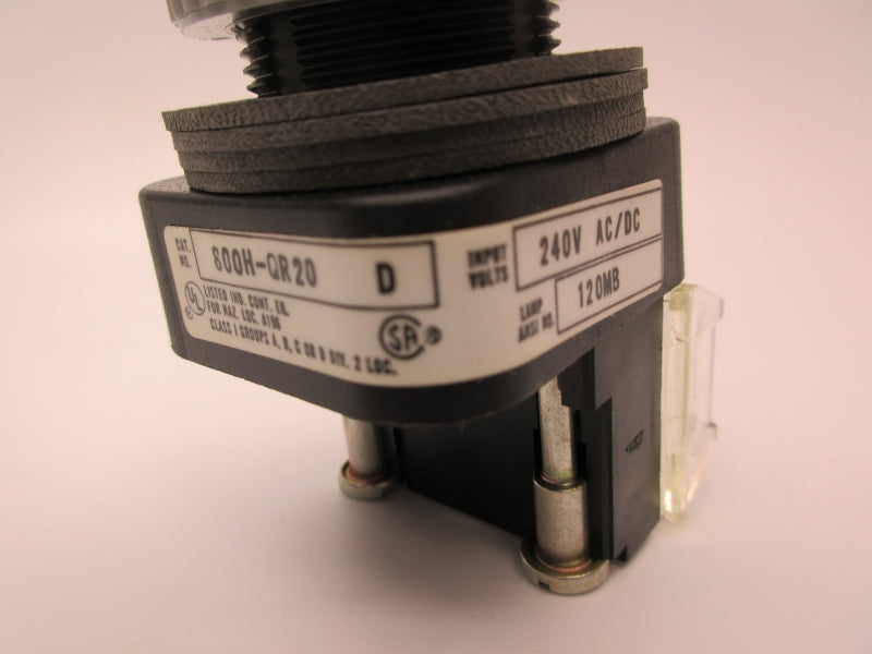 ALLEN BRADLEY 800H-QR20 SER. D 240VAC/DC NSNP
