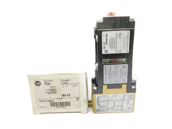 ALLEN BRADLEY 700-PT400A1 SER. D 120V 60A (WH) NSMP