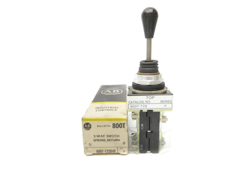ALLEN BRADLEY 800T-T2SB40 SER. P (BK/YL) NSMP