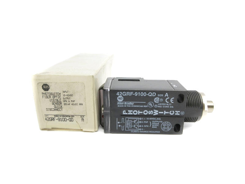 ALLEN BRADLEY 42GRF-9100-QD SER. A 10-40VDC (WH) NSMP