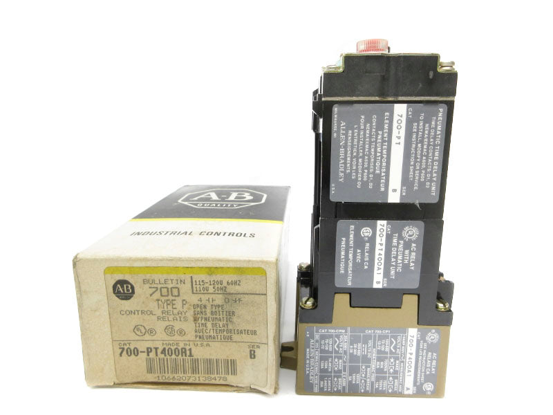 ALLEN BRADLEY 700-PT400A1 SER. B 120V 60A (BK/YL) NSMP