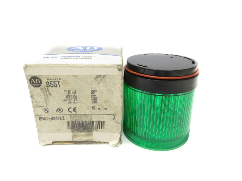 ALLEN BRADLEY 855T-B24YL3 SER. A 24V (WH) NSMP