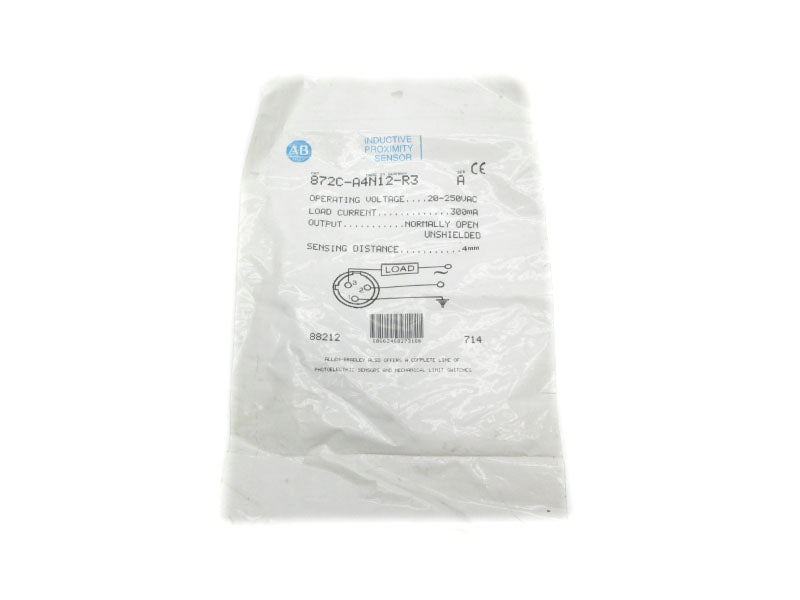 ALLEN BRADLEY 872C-A4N12-R3 SER. A 20-250VAC NSMP