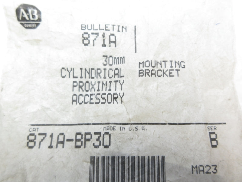 ALLEN BRADLEY 871A-BP30 SER. B NSMP