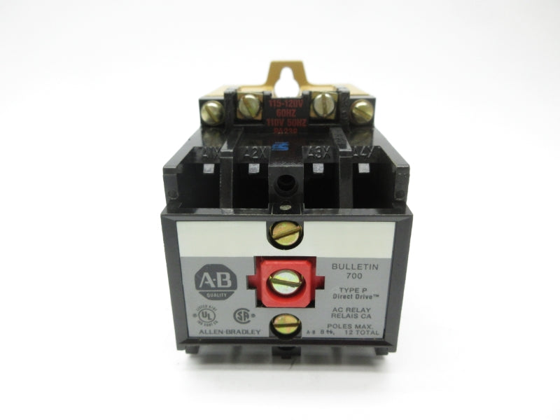 ALLEN BRADLEY 700-P000A1 SER. B 120V 60A (BK/YL) NSMP