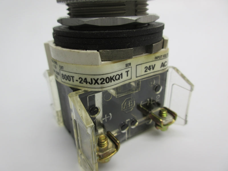 ALLEN BRADLEY 800T-24JX20KQ1 SER. T 24VAC NSNP