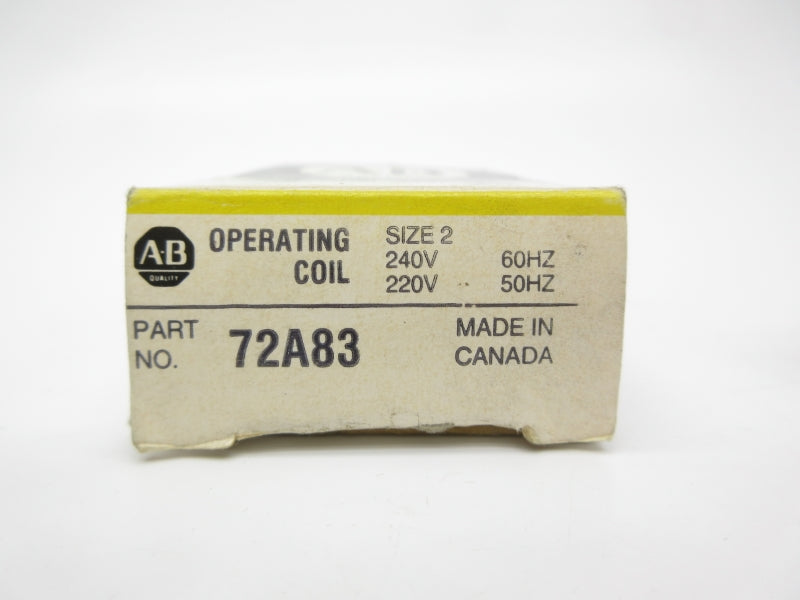 ALLEN BRADLEY 72A83 220/240V (BK/YL) NSMP