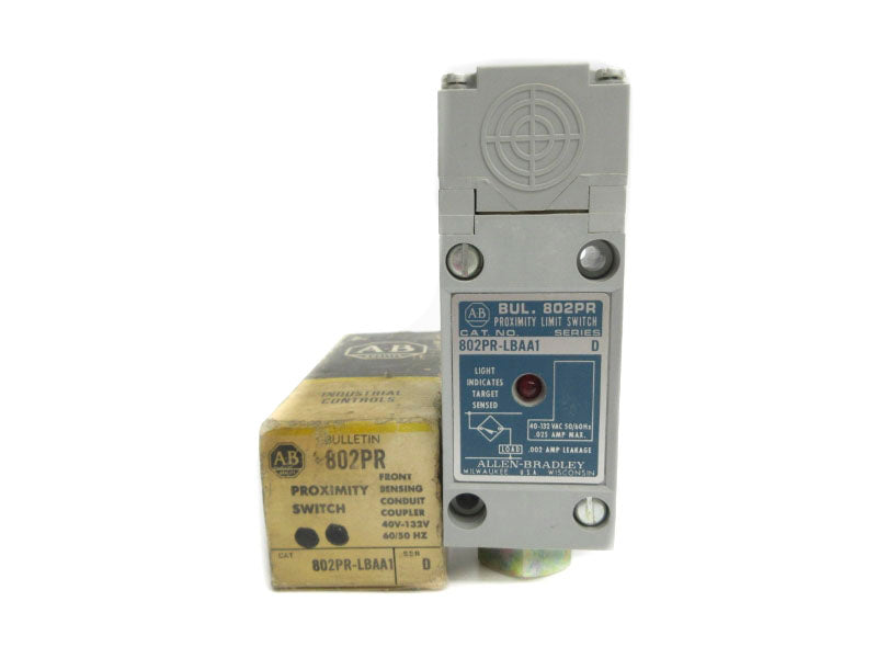 ALLEN BRADLEY 802PR-LBAA1 SER. D 40-132V (BK/YL) NSMP