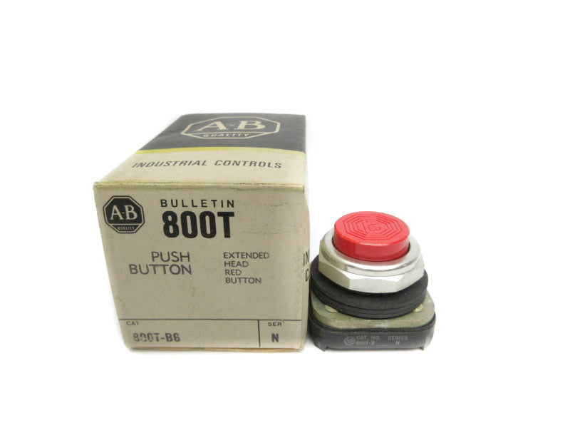 ALLEN BRADLEY 800T-B6 SER. N (BK/YL) NSMP