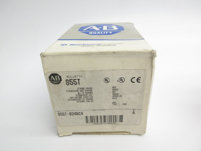 ALLEN BRADLEY 855T-B24BC4 SER. A 24V (GY/BL) NSMP