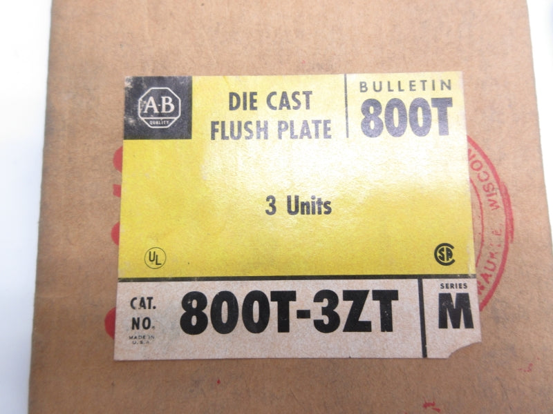 ALLEN BRADLEY 800T-3ZT SER. M (BR/YL) NSMP