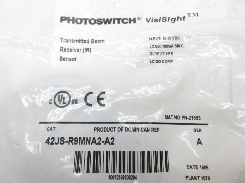 ALLEN BRADLEY 42JS-R9MNA2-A2 SER. A 10-30VDC NSMP