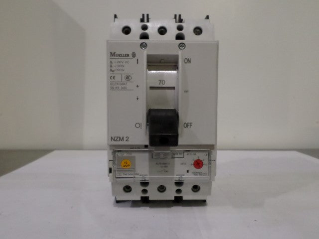 KLOCKNER MOELLER NZMN2-AF70-NA CIRCUIT BREAKER 70A *NEW NO BOX*