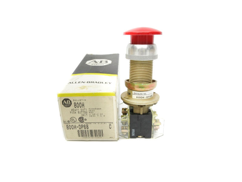 ALLEN BRADLEY 800H-DP6B SER. C (BK/YL) NSMP