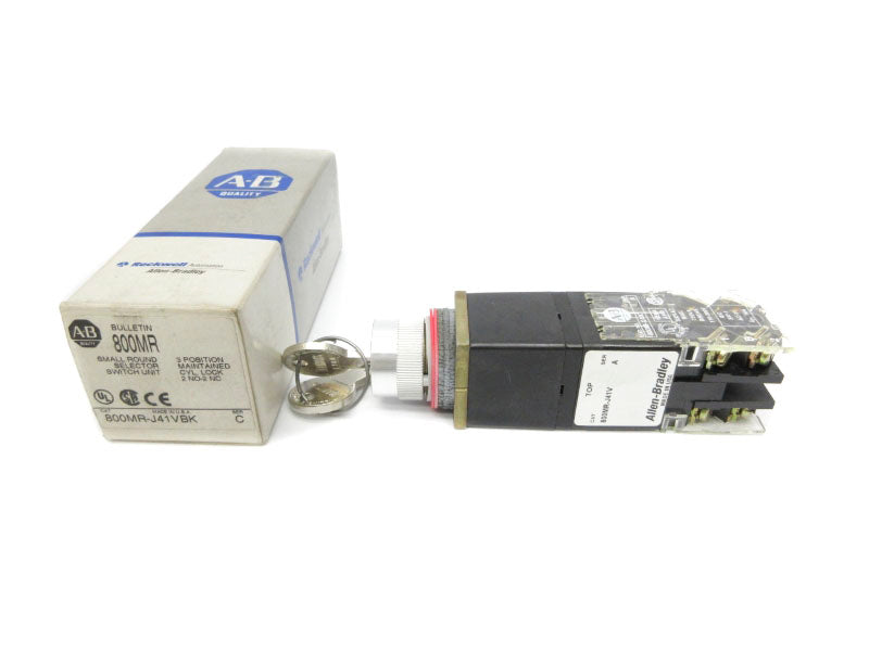 ALLEN BRADLEY 800MR-J41VBK SER. C (GY/BL) NSMP