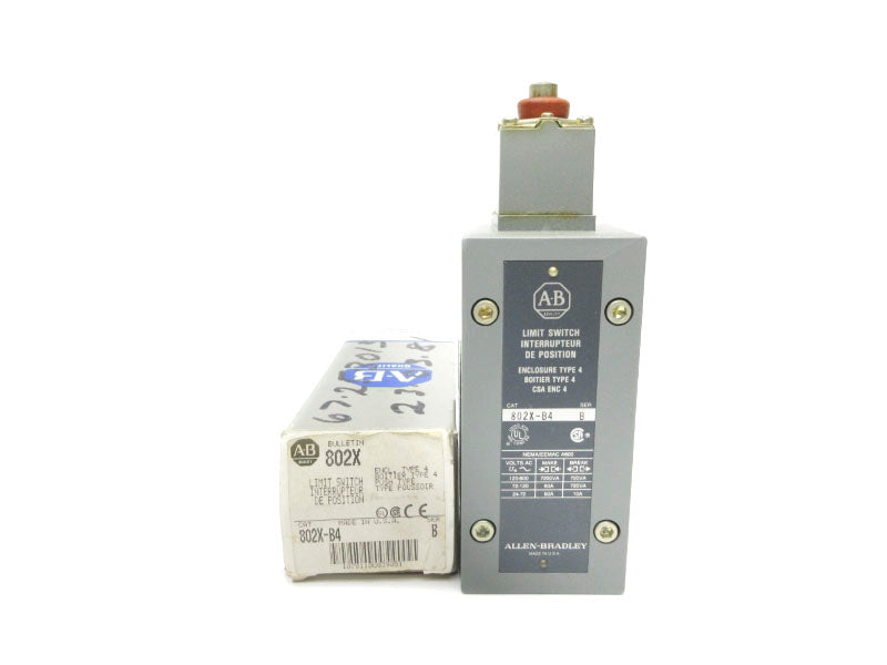 ALLEN BRADLEY 802X-B4 SER. B 120-600VAC 60A (GY/BL) NSMP