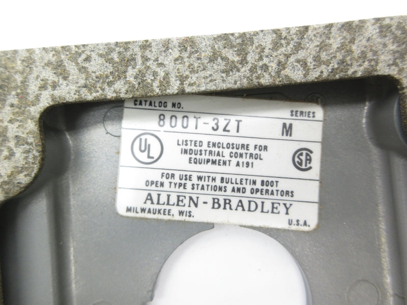 ALLEN BRADLEY 800T-3ZT SER. M NSNP