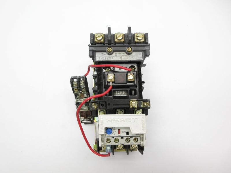 ALLEN BRADLEY 500-BODX21 SER. B 120V 27A UNMP