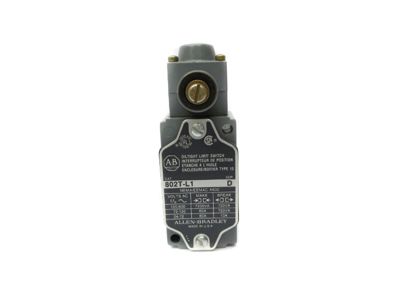 ALLEN BRADLEY 802T-L1 SER. D 120-600VAC 60A NSNP
