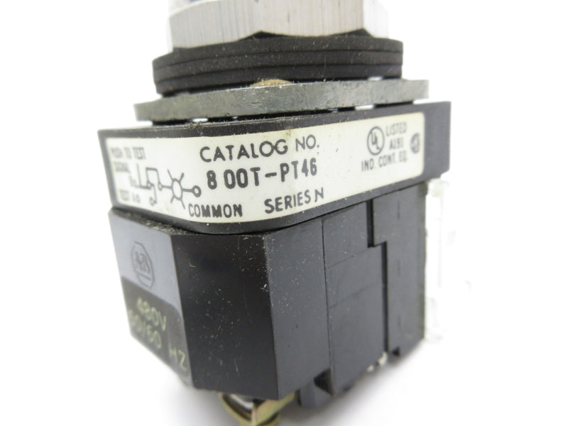 ALLEN BRADLEY 800T-PT46R SER. N 480V NSNP