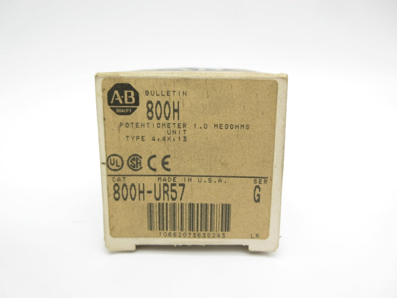 ALLEN BRADLEY 800H-UR57 SER. G (GY/BL) NSMP