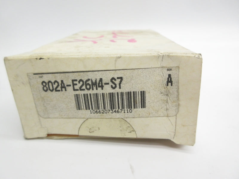 ALLEN BRADLEY 802A-E26M4-S7 SER. A 300VAC 10A (WH) NSMP
