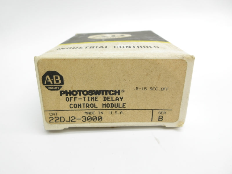 ALLEN BRADLEY 22DJ2-3000 SER. B .5-15S (BK/YL) NSMP