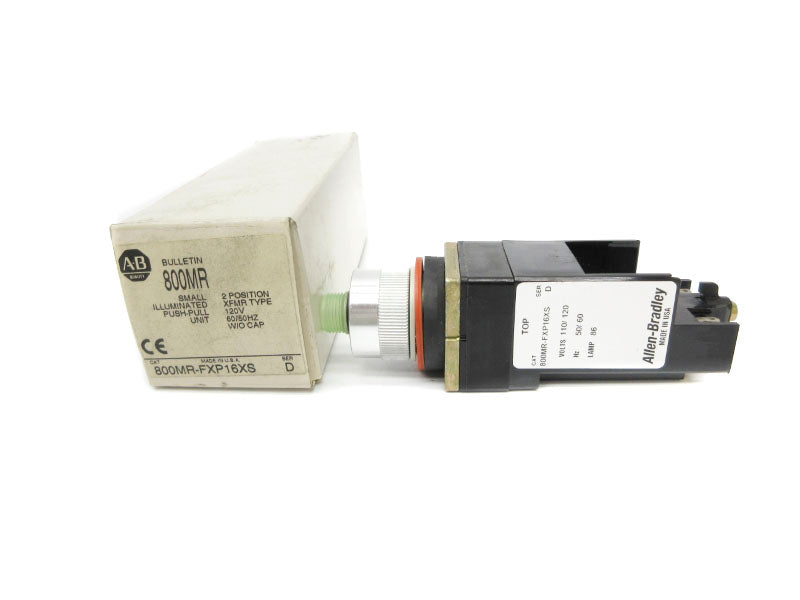 ALLEN BRADLEY 800MR-FXP16XS SER. D 120V (WH) NSMP