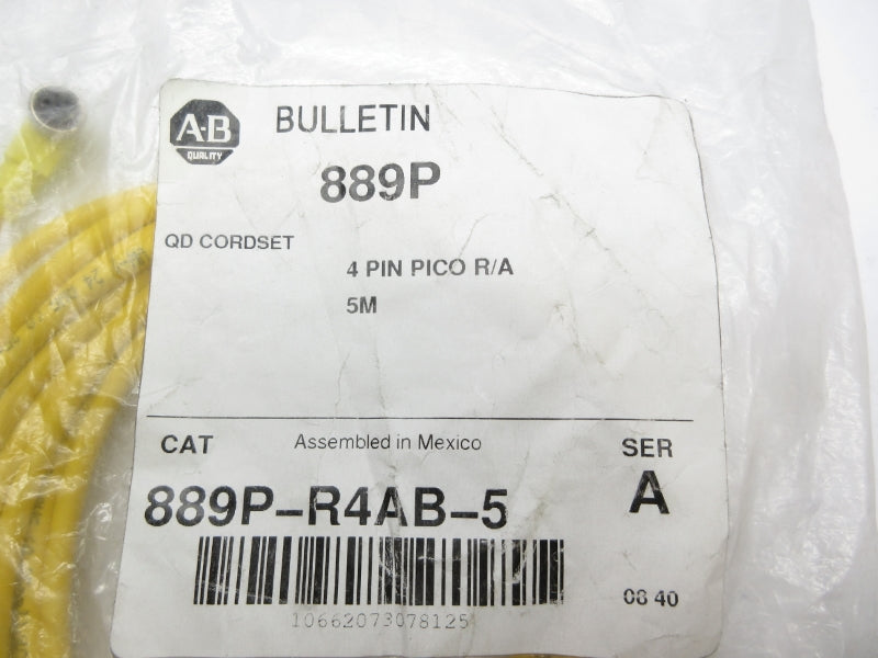 ALLEN BRADLEY 889P-R4AB-5 SER. A NSMP
