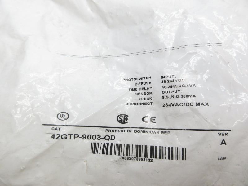ALLEN BRADLEY 42GTP-9003-QD SER. A 45-264VAC NSMP