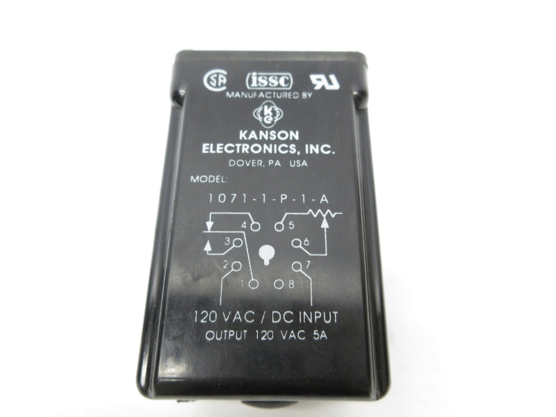 ISSC 1071-1-P-1-A 120VAC 5A 1-10S UNMP