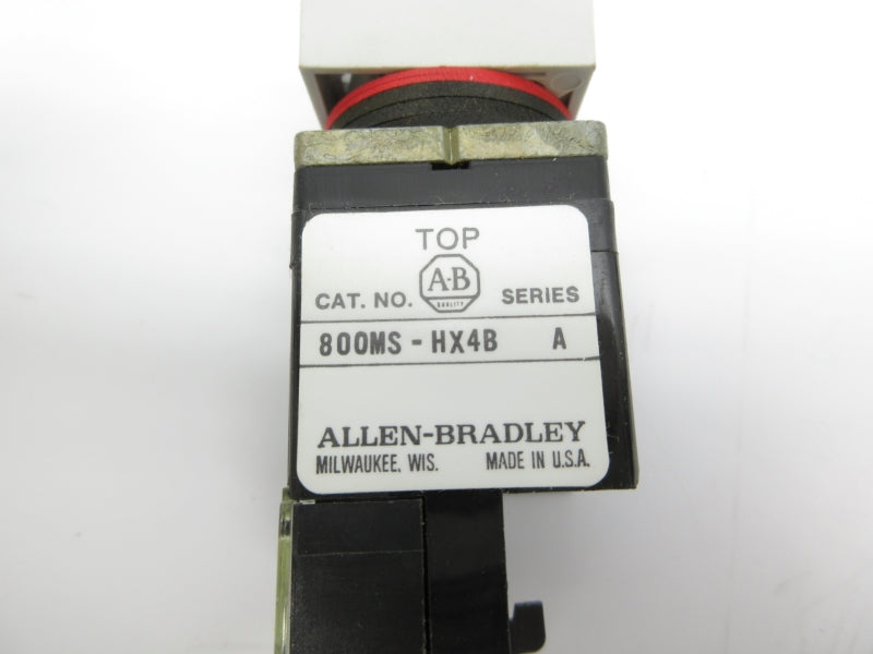 ALLEN BRADLEY 800MS-HX4B SER. A NSNP