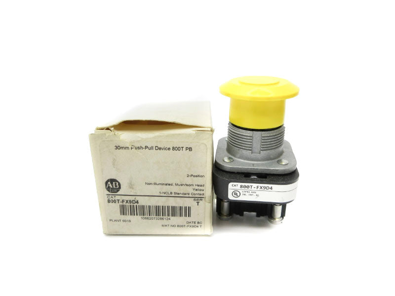 ALLEN BRADLEY 800T-FX9D4 SER. T (WH) NSMP