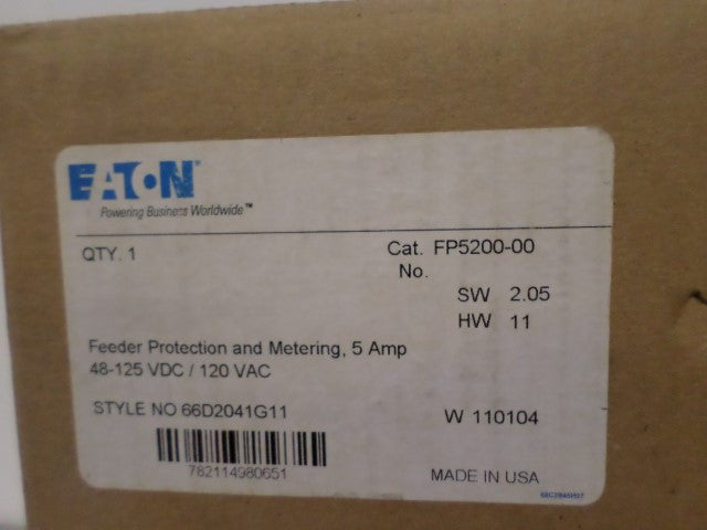 CUTTLER HAMMER FP5200-00 * FACTORY SEALED *